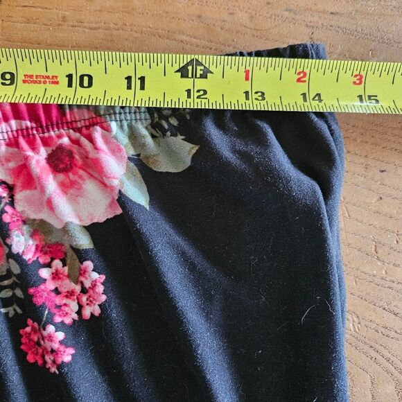 BONGO Wide Leg Stretch Waist Pants Womens Large Soft Flowy Lounge Boho Comfy - Picture 8 of 9